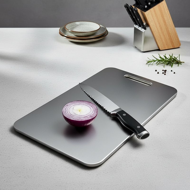لوح تقطيع ستانلس ستيل