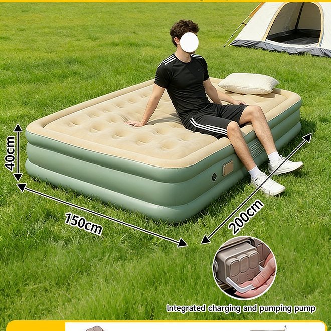 سرير هوائي مزدوج مرتفع