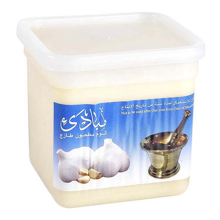 ثوم مفروم (علبة)